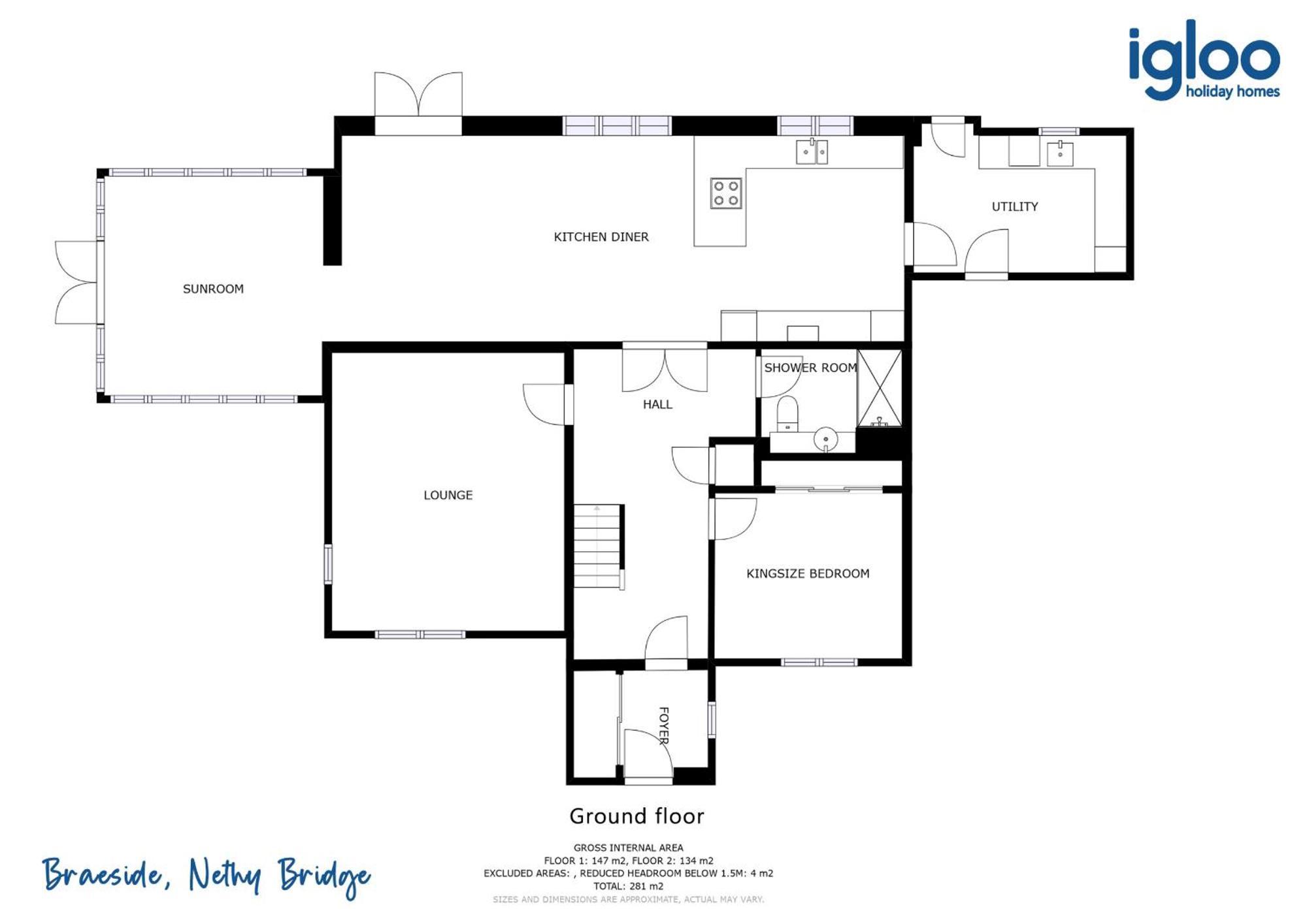 Braeside - Family Home In เนธีบริดจ์ ภายนอก รูปภาพ